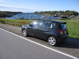 our car in Maine