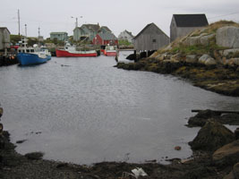 fishing village at Peggy's Cove, Nova Scotia