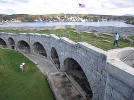 Fort Knox, at Penobscot Narrows, Maine