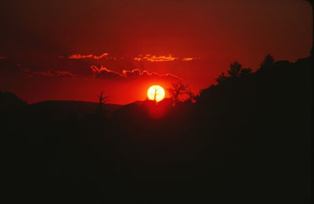 Sierra sunset