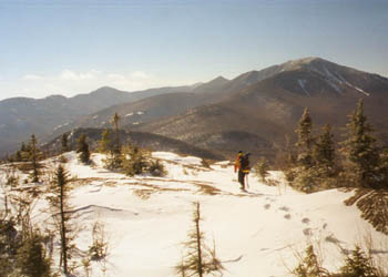 snowshoeing Round Mtn