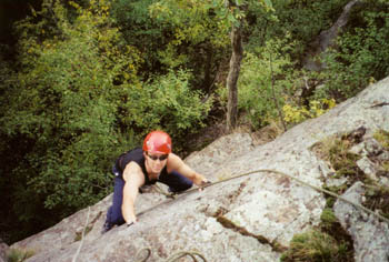 me climbing at Cropseyville