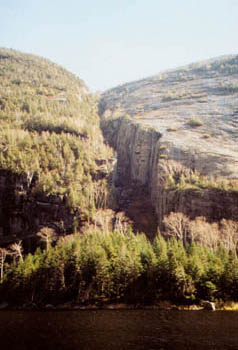 climbing Trap Dike, Mt. Colden