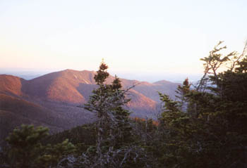 climbing Nippletop Slide, Adirondacks