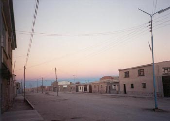 Uyuni morning.  Cold!