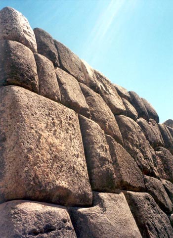 typical Inca stonework