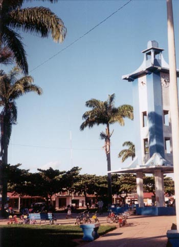 clock tower, trikes for rent in the plaza