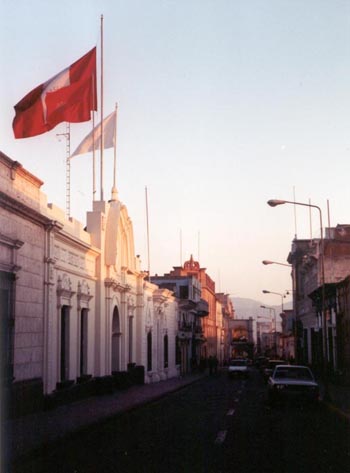 Arequipa sunset