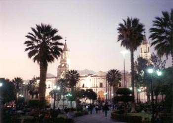 evening in Arequipa
