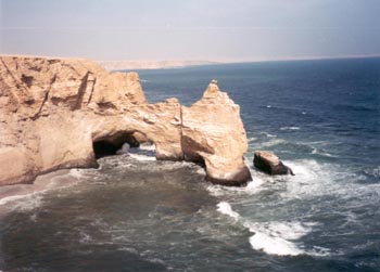 sea arch, Paracas