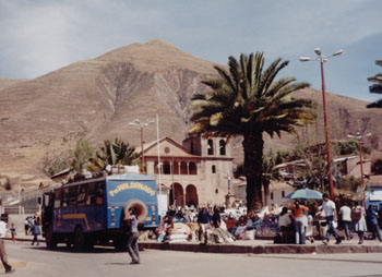 the heavy duty bus to Puerto Maldonado