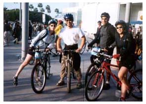 start line, City of Angels ride