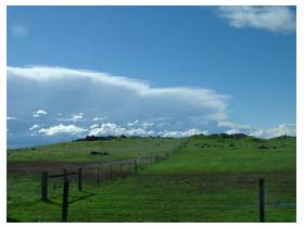 clouds over steak range, by francis