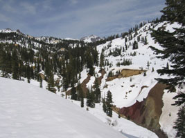 snowshoeing in Lassen National Park