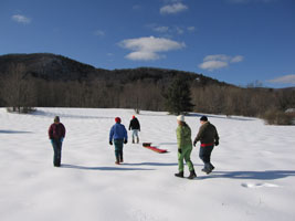 sledding