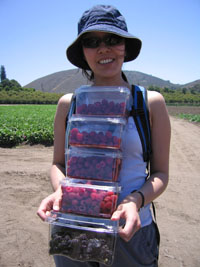 Joy with berries