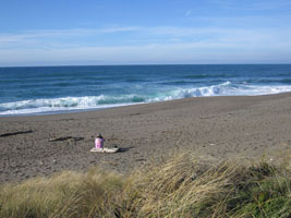 watching the surf