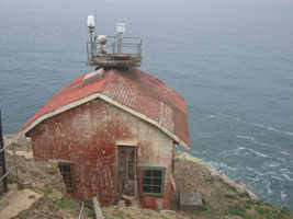 the new Pt Reyes light is decidedly less attractive than the old one