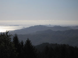 view south to San Francisco