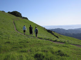 view over the East Bay