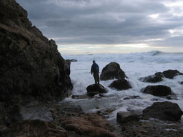 doug at the impassable first point