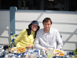 joy and mike in santa barbara