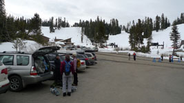 badger pass trailhead, yosemite