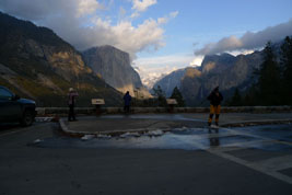 yosemite valley at day's end