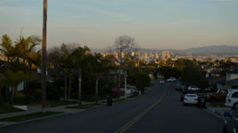 San Diego at dusk