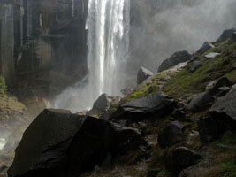 vernal falls, yosemite