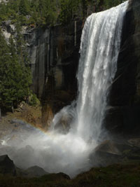 vernal falls, yosemite