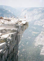 people on the overhang