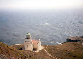 the lighthouse