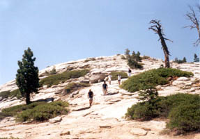 descending sentinel dome