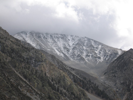 Big Pine Creek, South Fork, fresh snow