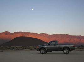 sunrise at Red Hill, Owens Valley