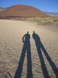 mud flat at Red Hill, Owens Valley
