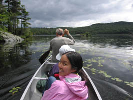 paddling in Plainfield