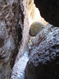 Mike in the canyon. by Joy