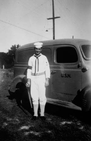 Shore Patrol - Navy Man R.C. Bell, who picked us up and got us a room at the Tourist Home.