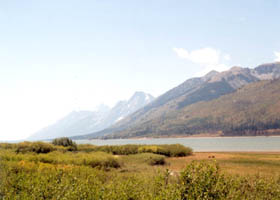 Grand Tetons and Jackson Lake