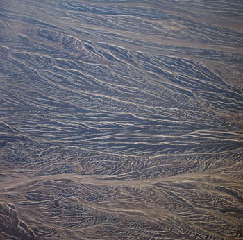the Gobi Desert from the Air