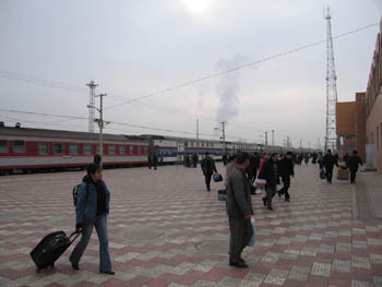 Kashgar train station