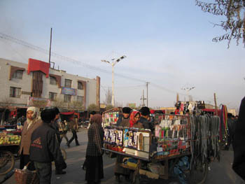 market scene, Kashgar