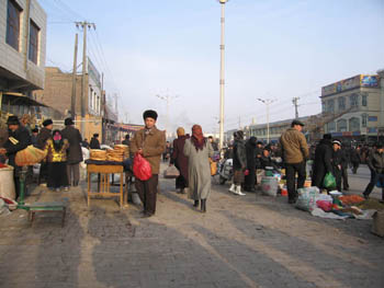 street scene, Kashgar