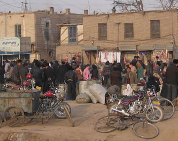 kashgar market
