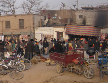 kashgar market