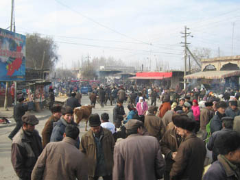 street market, between Kashgar and Hotan