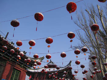 red lanterns, Urumqi