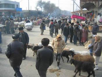 street market, between Kashgar and Hotan